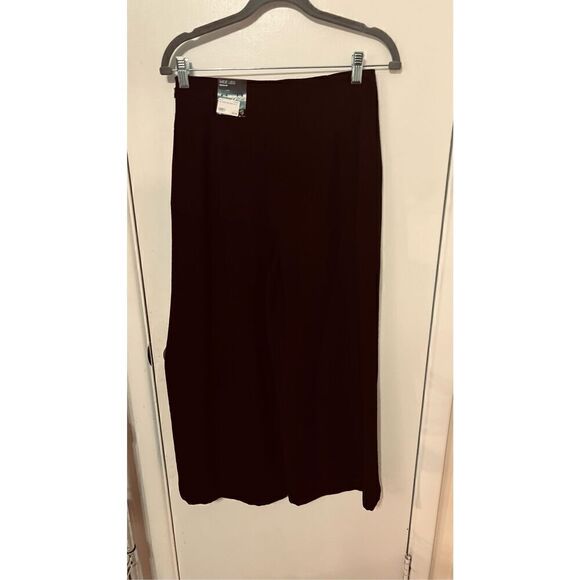 Inc International Concepts Exoctic Escape Black WIde Leg Pants SIZE S New - Picture 6 of 16